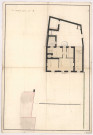 Premier plan côté A. Presbytère Voipreux Chevigny, 1772.
