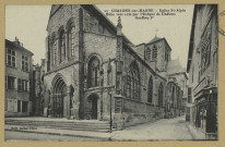 CHÂLONS-EN-CHAMPAGNE. 29- Église St-Alpin bâtie vers 1130 par l'Evêque de Châlons Geoffroy 1er.
Debar Frères.Sans date