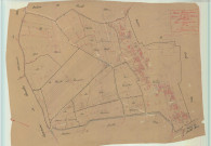 Saint-Thierry (51518). Section B2 échelle 1/1250, plan mis à jour pour 1933, plan non régulier (papier).