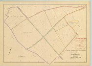 Saint-Mard-sur-le-Mont (51500). Section X2 échelle 1/2000, plan remembré pour 1953 (ancienne section C), plan régulier (papier)