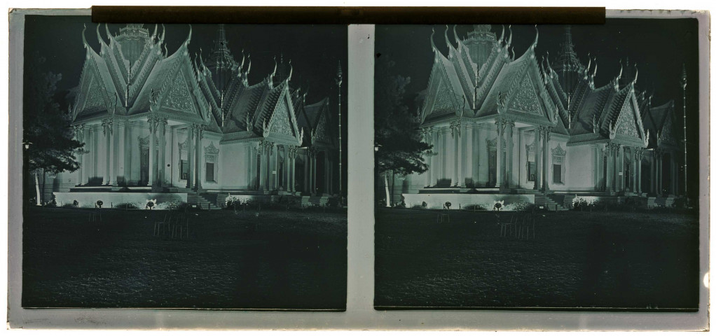 Exposition coloniale 1931 . Pavillon du Cambodge.