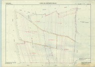 Vitry-en-Perthois (51647). Section ZK échelle 1/2000, plan remembré pour 1974 (extension sur Saint-Quentin-les-Marais ZH), plan régulier (papier armé)