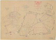 Champguyon (51116). Section B échelle 1/5000, plan mis à jour pour 01/01/1939, non régulier (papier)
