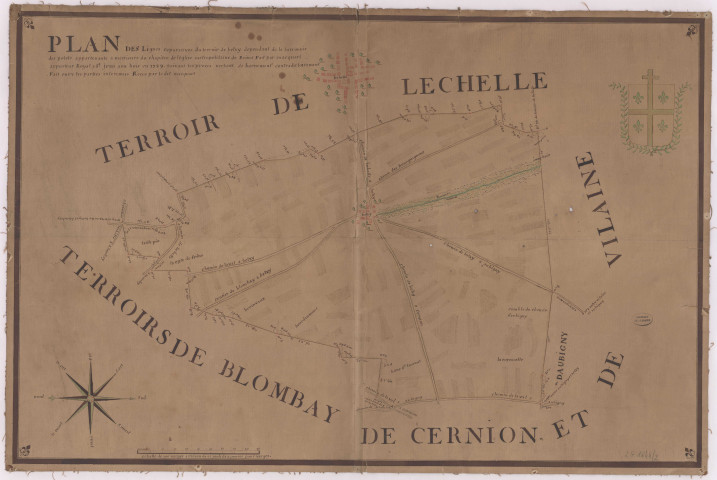 Plan du terroir de Belzy (1789), Macquart