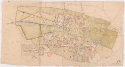 Plan détaillé du village de Bezannes (1783), Villain