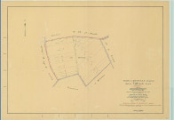 Vert-Toulon (51611). Section X échelle 1/2000, plan renouvelé pour 1958, plan régulier (papier)