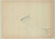 Essarts-lès-Sézanne (Les) (51235). Section E échelle 1/2500, plan renouvelé pour 01/01/1965, régulier avant 20/03/1980 (calque)