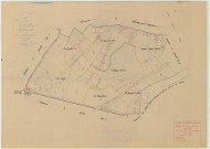 Arzillières-Neuville (51017). Section D1 échelle 1/2000, plan mis à jour pour 1957, plan non régulier (papier)