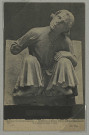 REIMS. 571. Musée de Sculpture comparée. Cathédrale de Reims, Figure d'amortissement de la Rose sud (XIIIe siècle) / N.D., Phot.