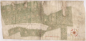 Plan du bois de la prévoté à Ambonnay n°29, vers 1690.