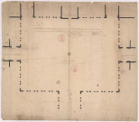 Plan du projet de la place Royale (à Reims) (XVIIIe s.), Le Gendre