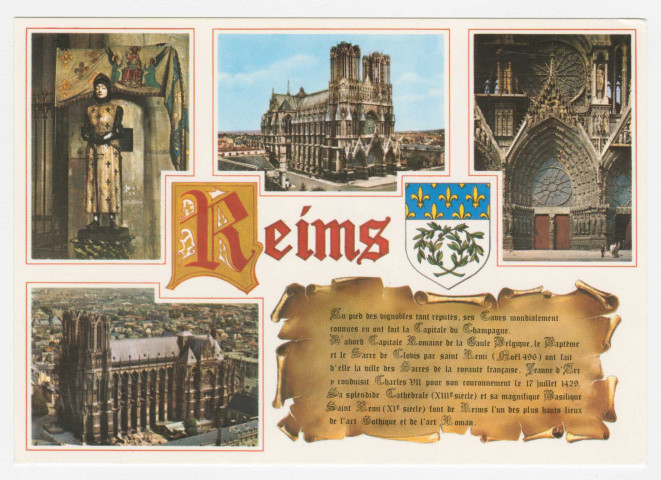 REIMS. 202. Ville d'Art et d'Histoire. Reims : Collection Reims-Cathédrale, 1960-2000.