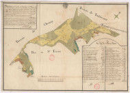 Plan général et détaillé de la montagne de Saint-Thierry (1777), Pierre Villain