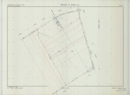 Broussy-le-Grand (51090). Section YP échelle 1/2000, plan remembré pour 01/01/1980, plan régulier de qualité P5 (calque)