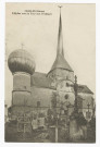 CLESLES. L'Église avec la Tour aux Fromages / Cliché Marquis.
édition Millard.Sans date