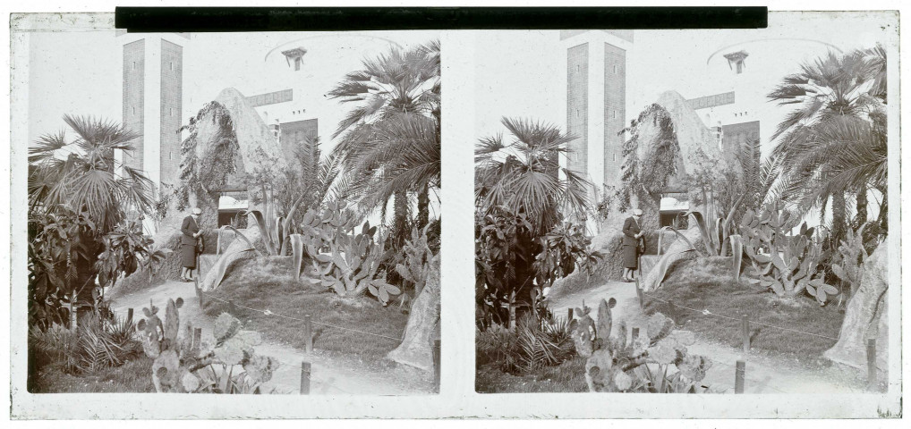 Exposition coloniale 1931 . Pavillon d'Algérie.