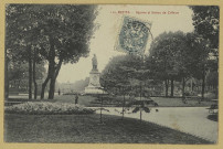 REIMS. 112. Square et Statue de Colbert.