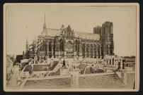 REIMS. Cathédrale de Reims (8 octobre 1884).