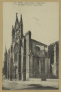 REIMS. 271. Église St-Remi - Portail latéral. Saint-Remi Church - Lateral Portal / Photo Reims, Cathédrale.