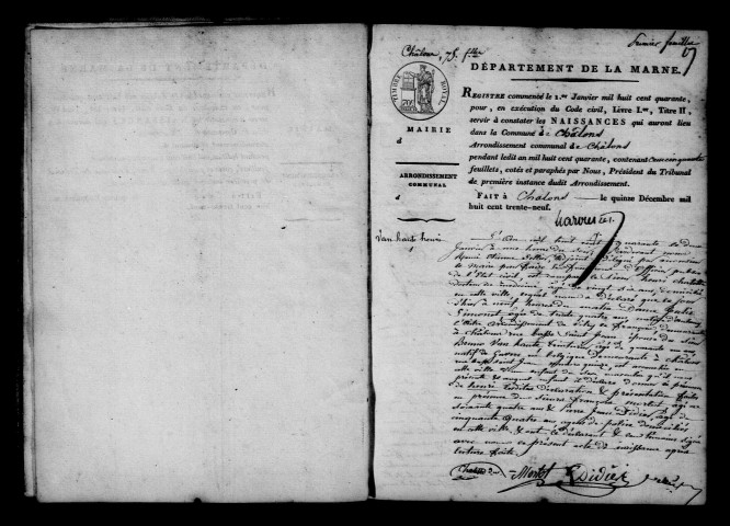 Châlons-sur-Marne. Naissances 1840