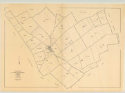 Croix-en-Champagne (La) (51197). Section PLAN1 échelle 1/5000, plan remembré pour 1963, plan régulier (papier)