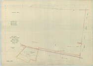 Saint-Étienne-sur-Suippe (51477). Section ZD échelle 1/2000, plan remembré pour 1959, plan régulier (papier armé).