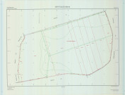 Vert-Toulon (51611). Section YO échelle 1/2000, plan remembré pour 2009, plan régulier (calque)