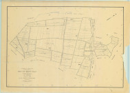 Sogny-aux-Moulins (51538). Tableau d'assemblage échelle 1/5000, plan remembré pour 1965, plan régulier (papier)