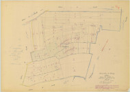 Faverolles-et-Coëmy (51245). Section B4 échelle 1/1000, plan mis à jour pour 1970, plan non régulier (papier).
