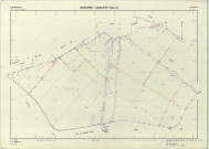 Margerie-Hancourt (51349). Section ZS échelle 1/2000, plan remembré pour 1983 (extension sur Saint-Utin section ZH), plan régulier (papier armé)