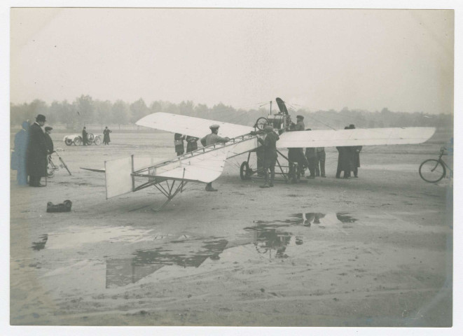 Monoplan Deperdussin à Issy-les-Moulineaux en 1910