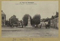 VERTUS. Au Pays du Champagne. Vertus (Marne). Boulevard Paul-Goërg.
Édition Vve Doublet (imp. A. D. I. A.Nice).[vers 1930]