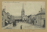 MOURMELON-LE-GRAND. -3-Église de Mourmelon-le-Grand et Place d'Armes / A. B. et Cie, photographe à Nancy.
MourmelonLib. Militaire Guérin.[vers 1904]