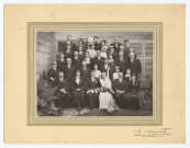 Mariage Marguerite Marchand fille du fermier épouse M. Thiéblemont à Saint-Remy-en-Bouzemont