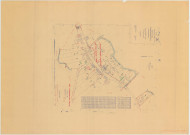 Charmontois (Les) (51132). Section XA échelle 1/1000, plan remembré pour 1959 (commune « Les Charmontois ». Renouvelé pour 1959), plan régulier (papier)