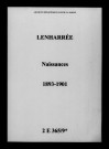 Lenharrée. Naissances 1893-1901