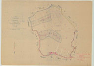 Châtillon-sur-Broué (51135). Section A2 échelle 1/2000, plan mis à jour pour 1954, plan non régulier (papier)