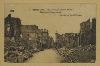 REIMS. 9. (1919). Rue du Cadran Saint-Pierre. Don Portier.