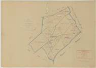 Brugny-Vaudancourt (51093). Section B3 échelle 1/5000, plan mis à jour pour 01/01/1934, non régulier (papier)
