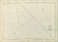 Poix (51438). Section ZC échelle 1/2000, plan remembré pour 1967, plan régulier (papier armé)