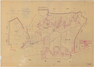 Champguyon (51116). Section D1 échelle 1/1250, plan mis à jour pour 01/01/1939, non régulier (papier)