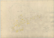 Ponthion (51441). Section AB échelle 1/1000, plan renouvelé pour 1957, plan régulier (papier armé)