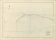 Braux-Saint-Remy (51083). Section ZB échelle 1/2000, plan remembré pour 1969, plan régulier (papier armé)