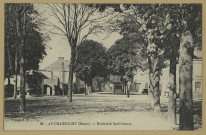 AY. 22-Boulevard Sadi-Carnot.
Château-ThierryJ. Bourgogne.[vers 1914]