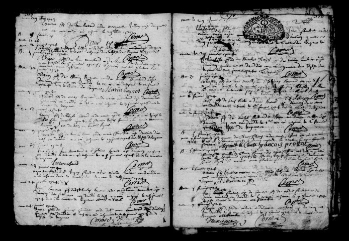 Bagneux. Baptêmes, mariages, sépultures 1723-1732