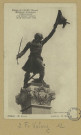 VALMY. Plateau de Valmy (Marne). Monument Kellermann Commémoratif à la Grande Victoire du 20 septembre 1792. Statuaire : M. Barrau ; Sculpteur : M. Moriané / Combier, photographe à Mâcon.