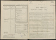 Euvy. Dénombrement de la population 1946
