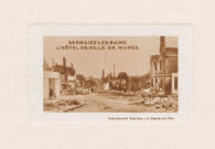 Sermaize-les-Bains. L'Hôtel-de-Ville en ruines.
La Seyne-sur-MerInternational Express.Sans date