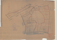 Dampierre-le-Château (51206). Section B3 échelle 1/2500, plan mis à jour pour 1932, plan non régulier (calque)