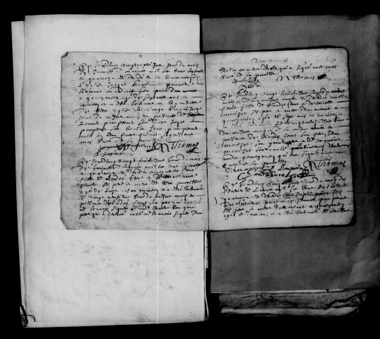 Gourgançon. Baptêmes, mariages, sépultures 1674-1792